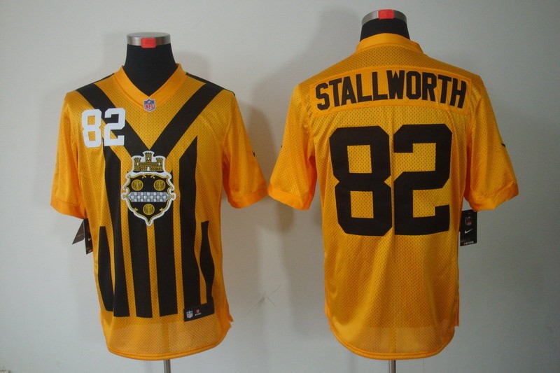 Men 2025 Pittsburgh Steelers #82 Stallworth yellow Nike Limited NFL Jersey->los angeles dodgers->MLB Jersey